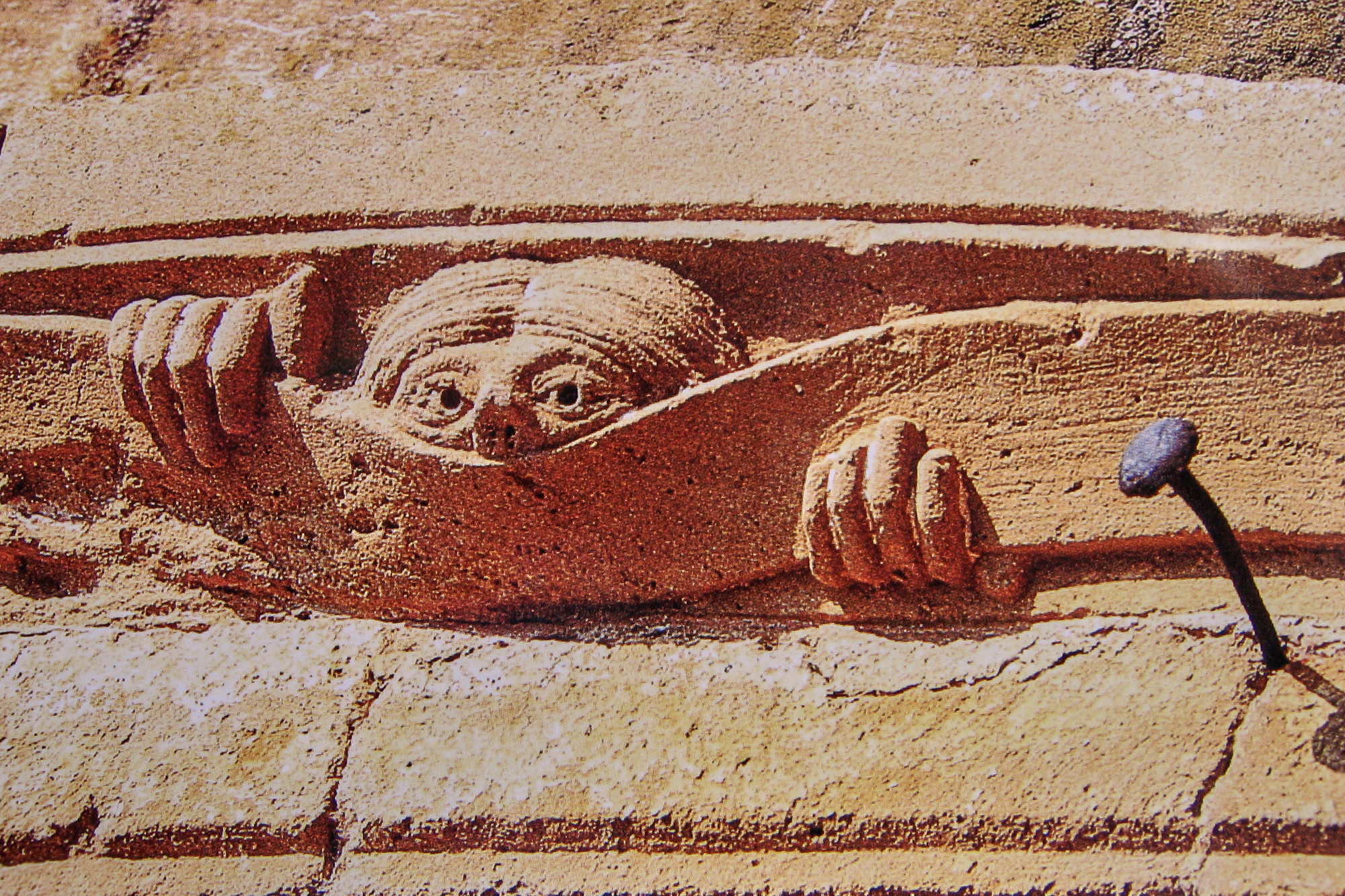 Tag 6: Conques, Detail der Convent Kirche von Sainte-Foy