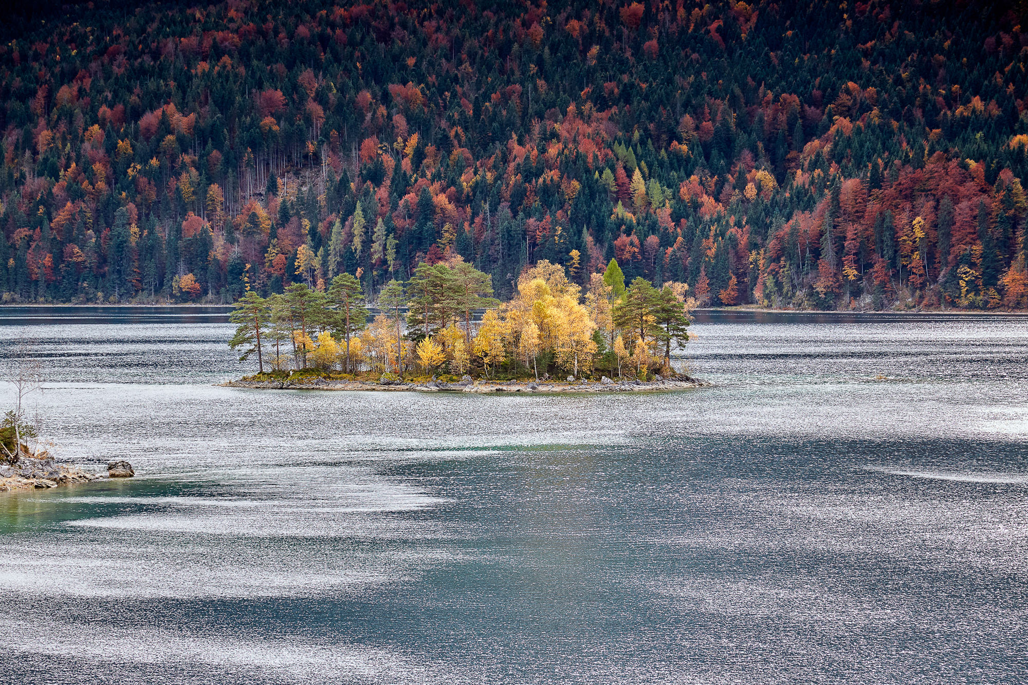 Eibsee unter der Zugspitze
