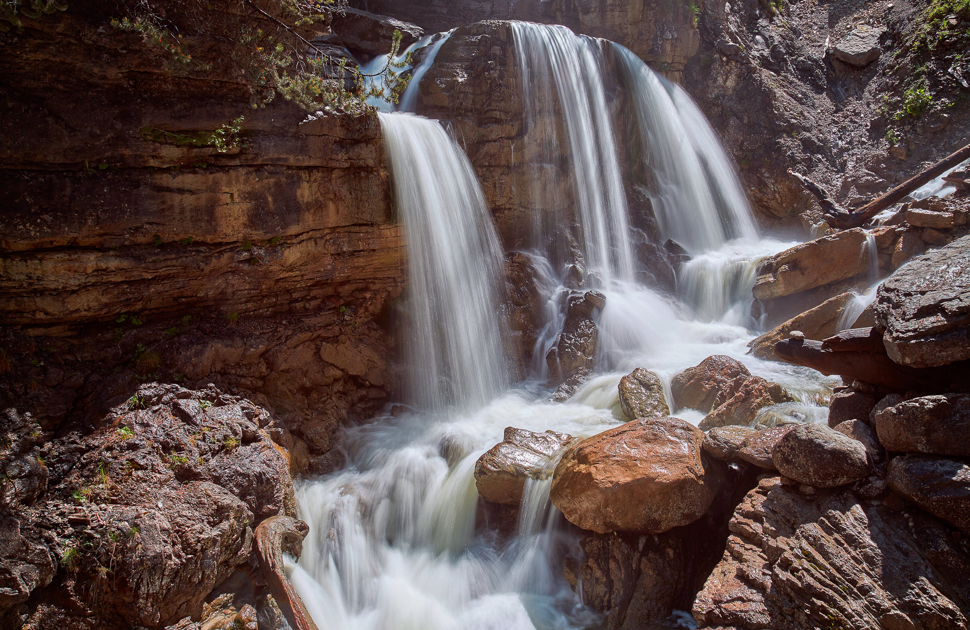 waterfall Kuhfluchtfälle at Garmisch Partenkirchen