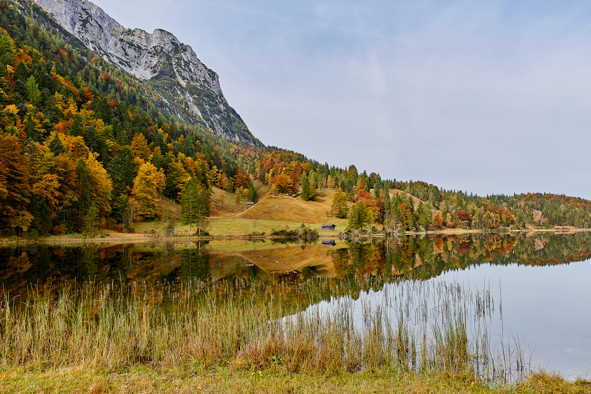 lake Ferchensee near Mittenwald
